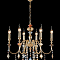 Люстра Crystal Lux MERCEDES SP6 GOLD/COLOR