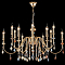 Люстра Crystal Lux MERCEDES SP6+6 GOLD/COLOR