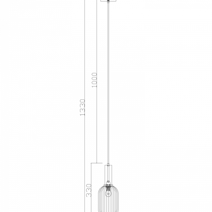 Светильник Freya FR8013PL-01AM